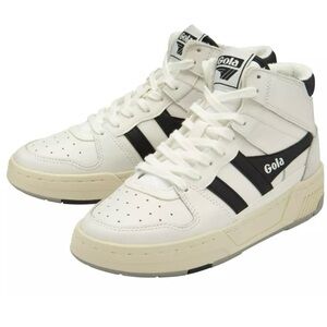 Gola Classic ALLCOURT High Sneakers White/Black *only worn once* (Free People)